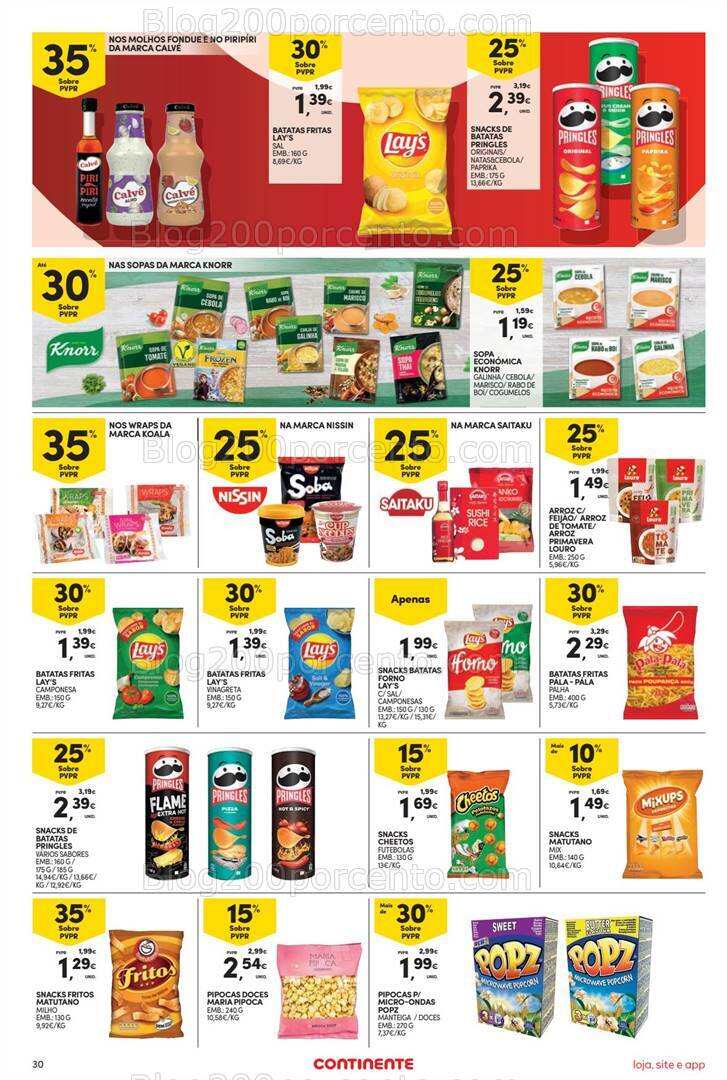 Antevisão Folheto CONTINENTE Promoções de 31 outubro a 6 novembro