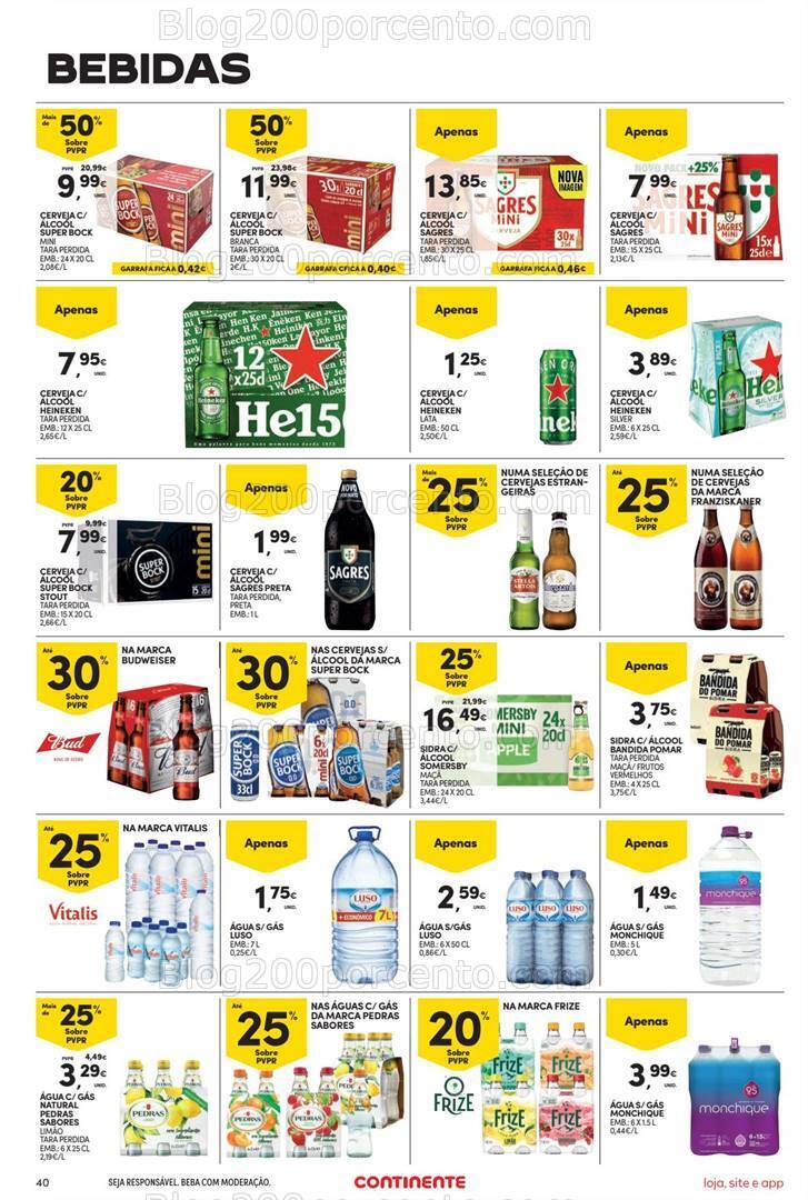 Antevisão Folheto CONTINENTE Promoções de 31 outubro a 6 novembro