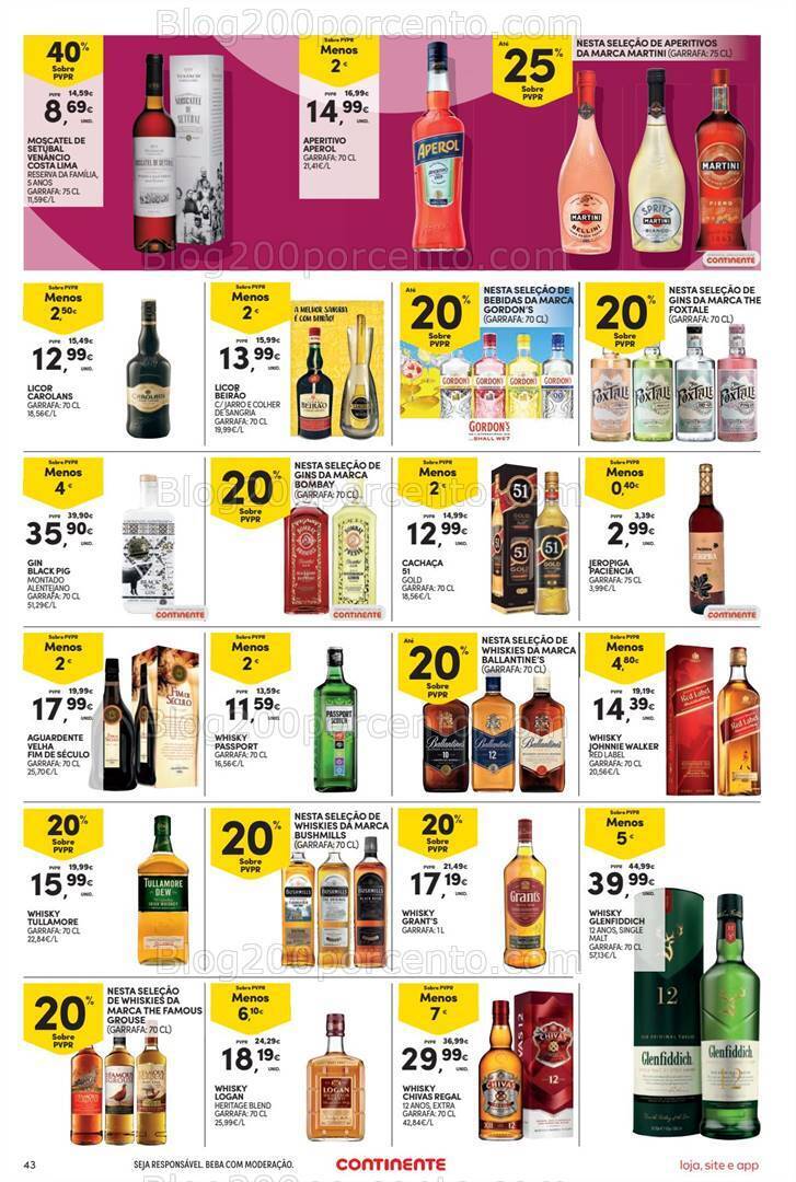 Antevisão Folheto CONTINENTE Promoções de 31 outubro a 6 novembro