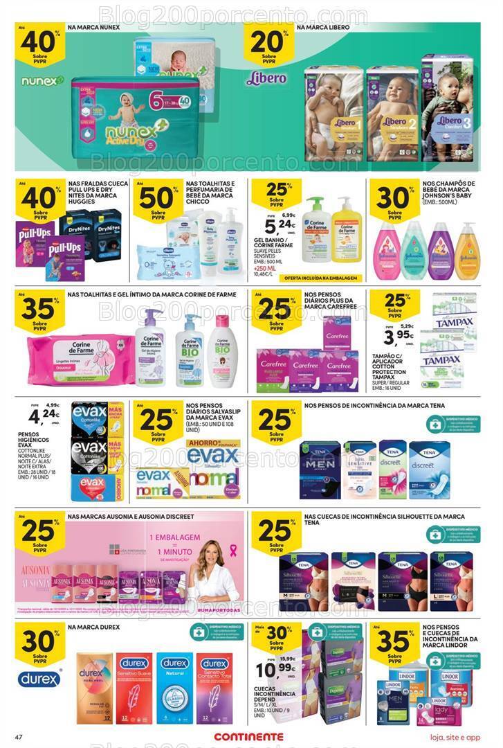 Antevisão Folheto CONTINENTE Promoções de 31 outubro a 6 novembro
