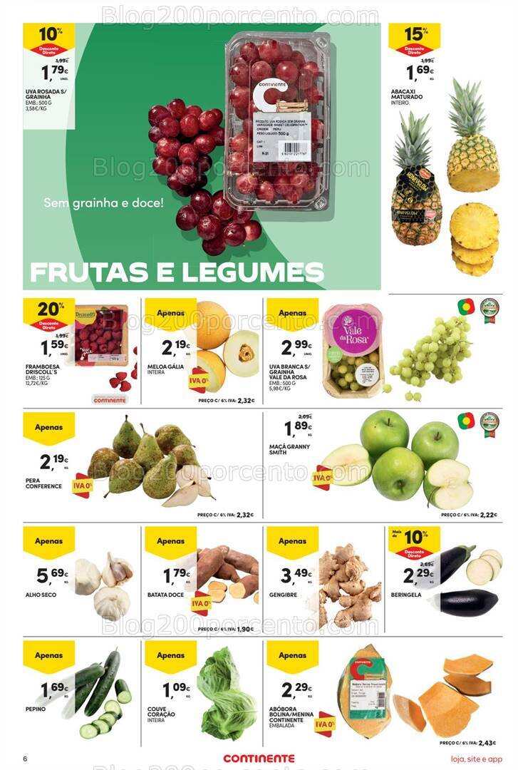 Antevisão Folheto CONTINENTE Promoções de 31 outubro a 6 novembro