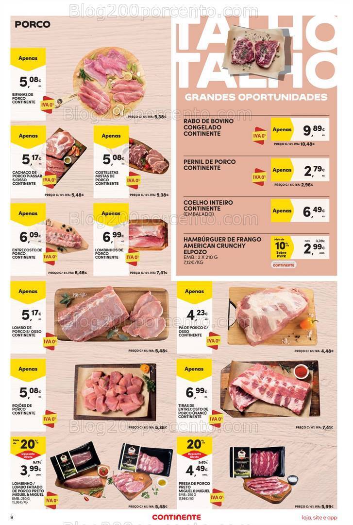 Antevisão Folheto CONTINENTE Promoções de 31 outubro a 6 novembro