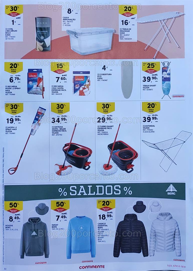 Antevisão Folheto CONTINENTE Bazar Promoções de 4 a 10 fevereiro