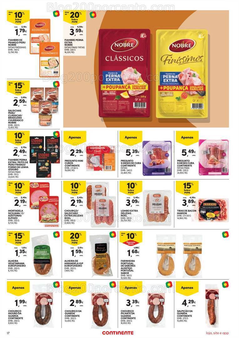 Antevisão Folheto CONTINENTE Promoções de 4 a 10 junho
