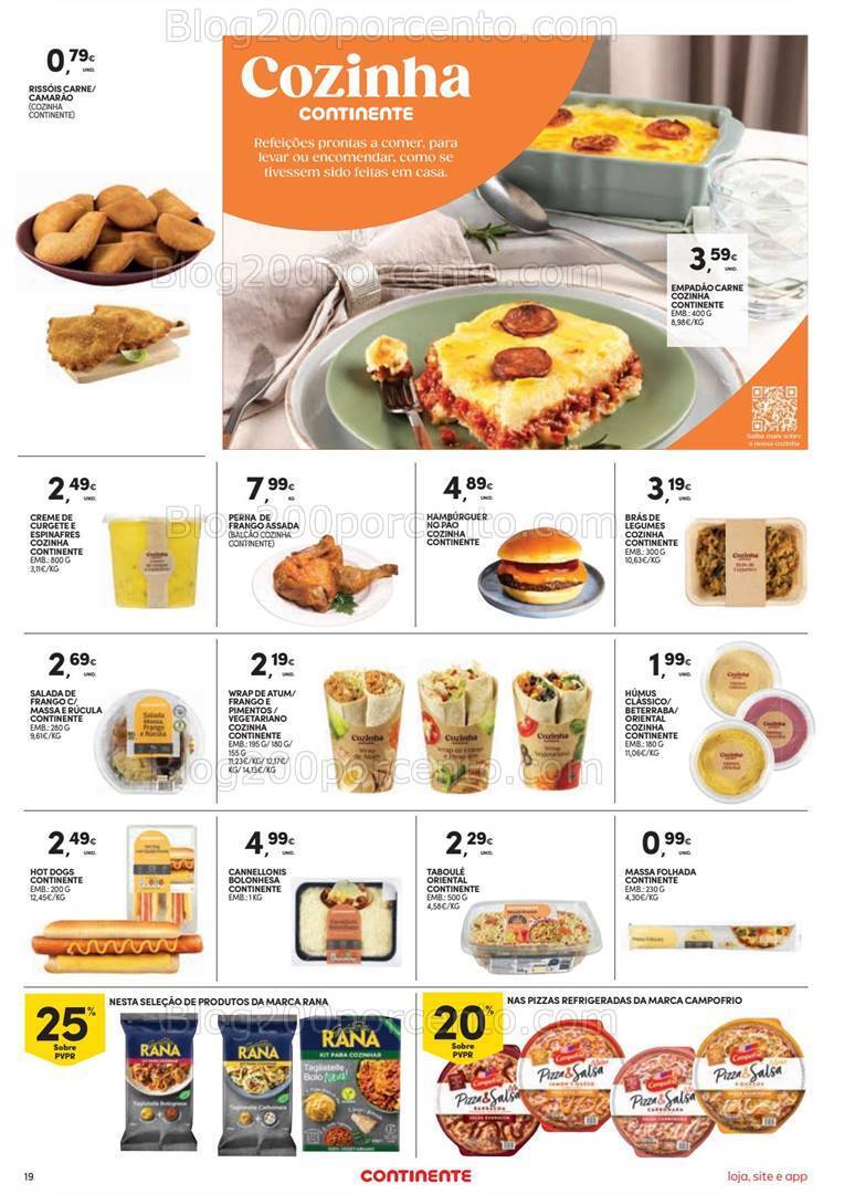 Antevisão Folheto CONTINENTE Promoções de 4 a 10 junho