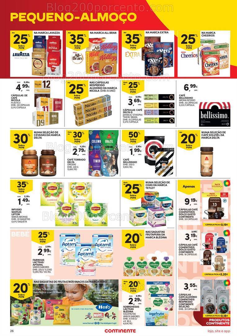 Antevisão Folheto CONTINENTE Promoções de 4 a 10 junho