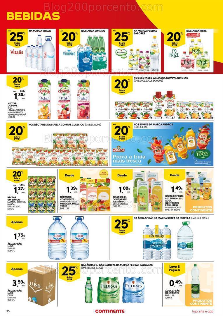 Antevisão Folheto CONTINENTE Promoções de 4 a 10 junho