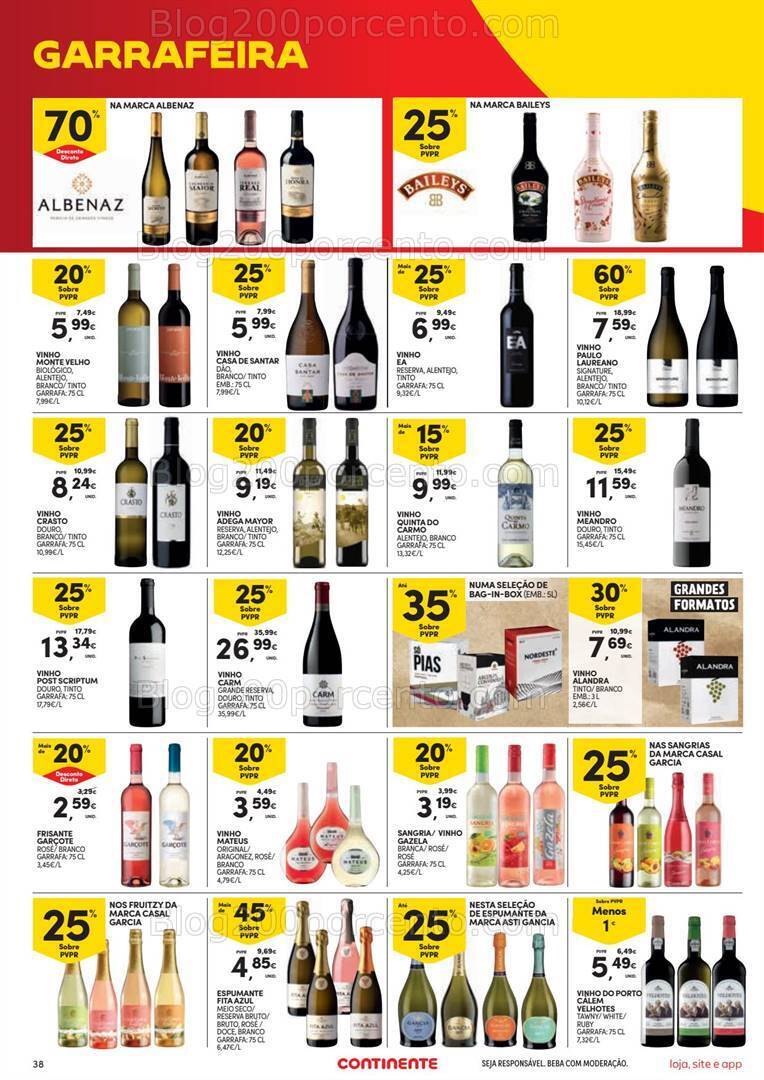 Antevisão Folheto CONTINENTE Promoções de 4 a 10 junho