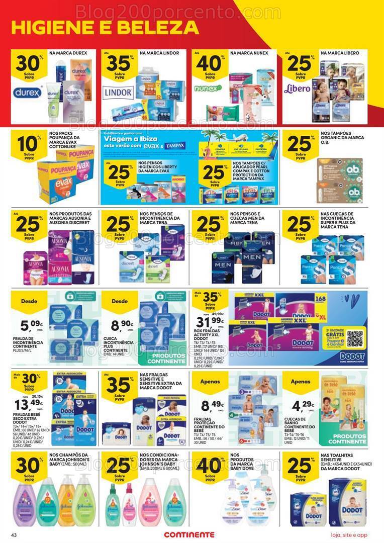 Antevisão Folheto CONTINENTE Promoções de 4 a 10 junho