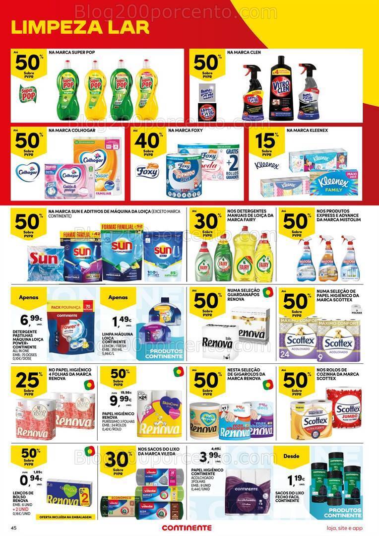 Antevisão Folheto CONTINENTE Promoções de 4 a 10 junho