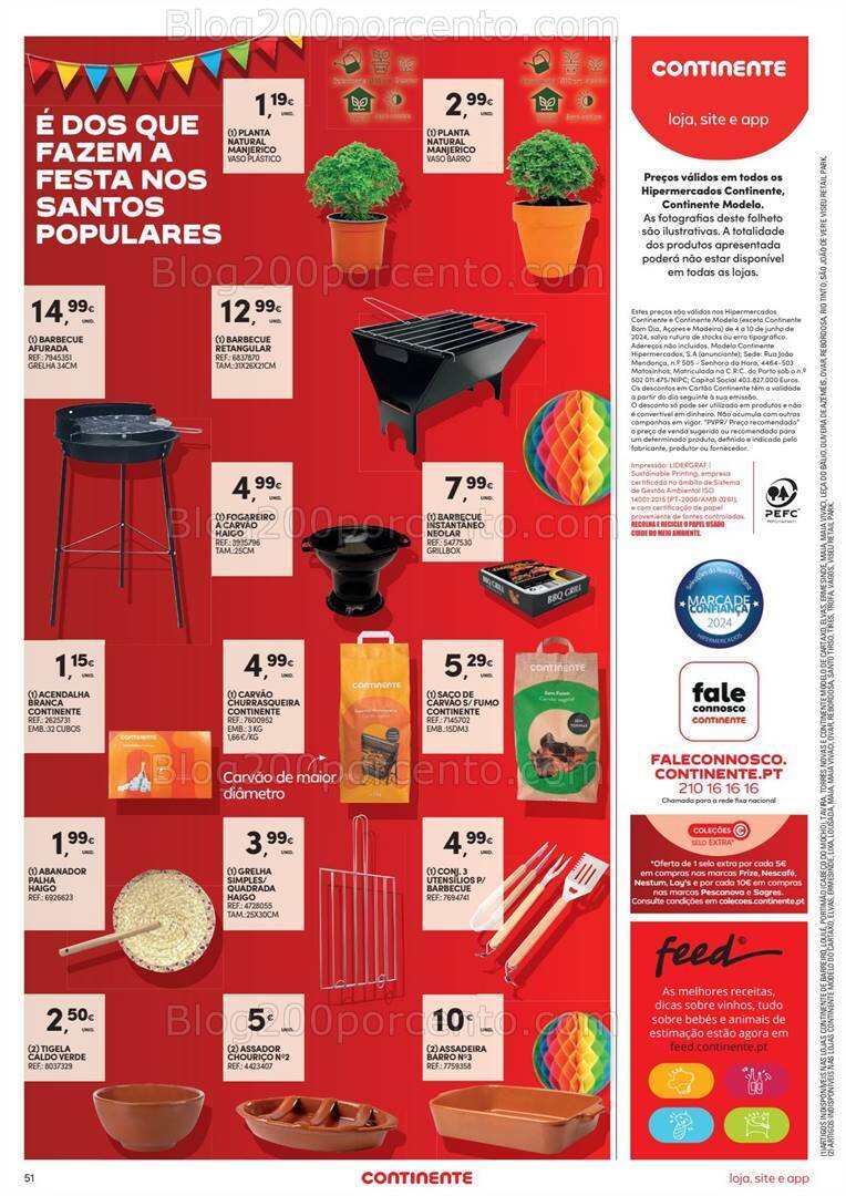 Antevisão Folheto CONTINENTE Promoções de 4 a 10 junho