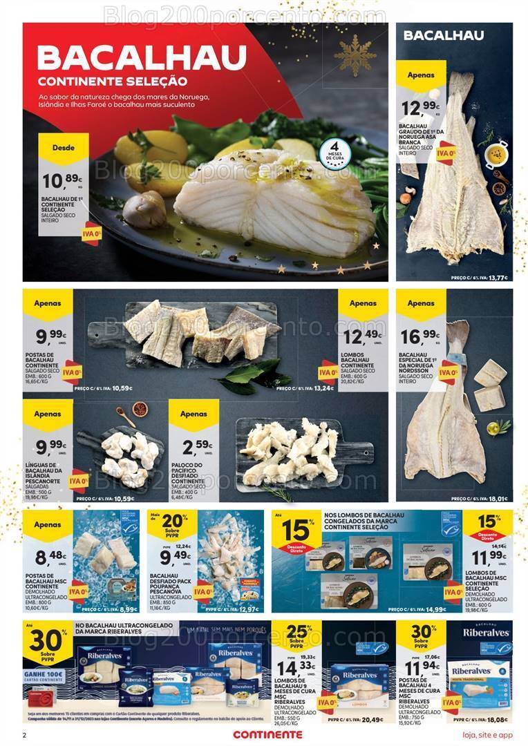 Antevisão Folheto CONTINENTE Promoções a partir de 5 a 11 dezembro