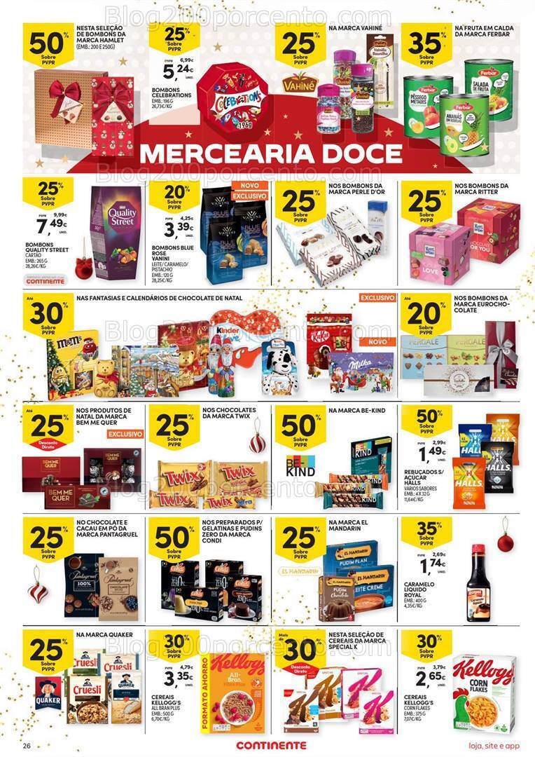 Antevisão Folheto CONTINENTE Promoções a partir de 5 a 11 dezembro