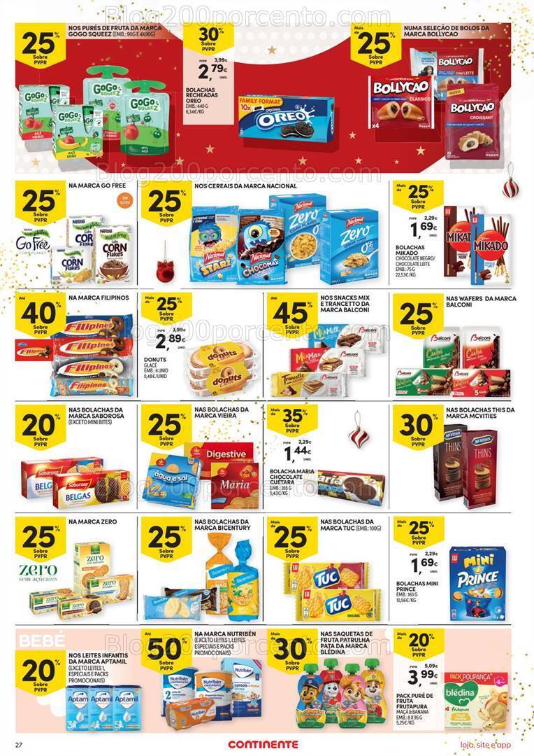 Antevisão Folheto CONTINENTE Promoções a partir de 5 a 11 dezembro