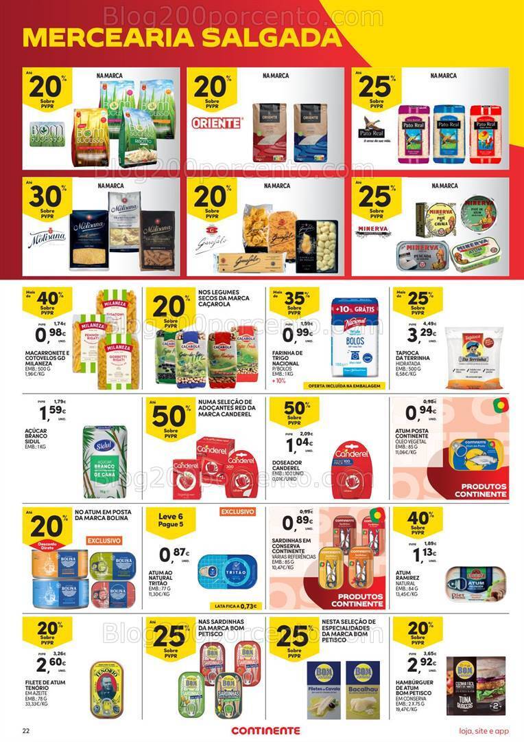 Antevisão Folheto CONTINENTE Promoções de 5 a 11 março