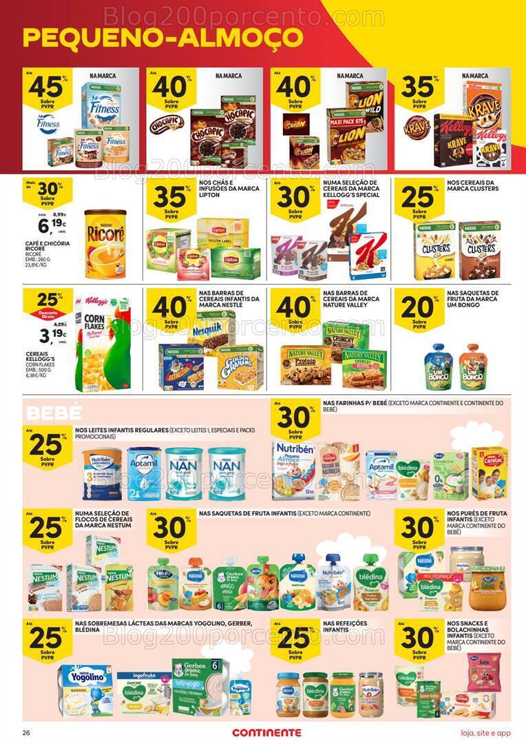 Antevisão Folheto CONTINENTE Promoções de 5 a 11 março