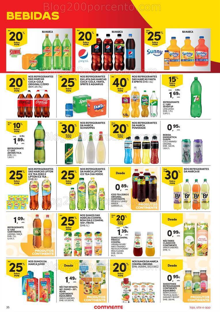 Antevisão Folheto CONTINENTE Promoções de 5 a 11 março