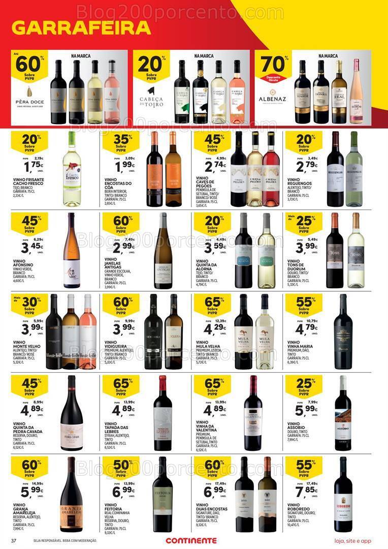 Antevisão Folheto CONTINENTE Promoções de 5 a 11 março