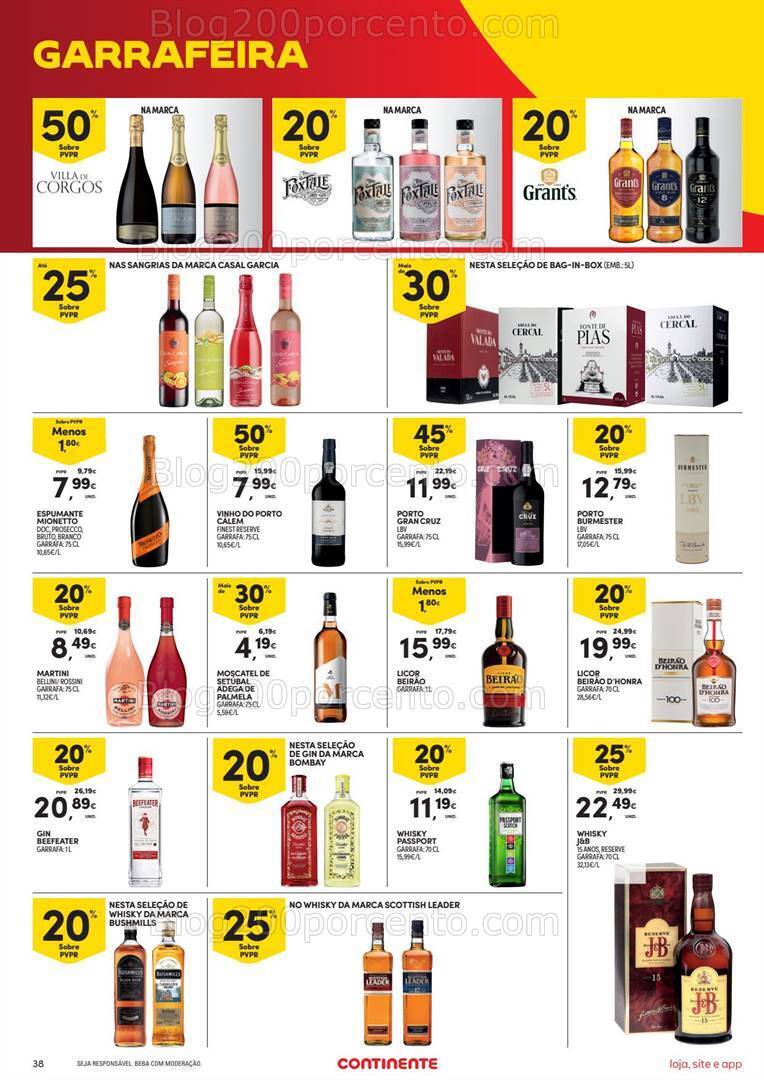 Antevisão Folheto CONTINENTE Promoções de 5 a 11 março