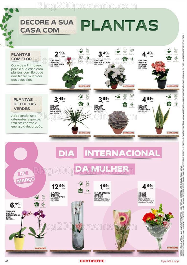 Antevisão Folheto CONTINENTE Bazar Promoções de 5 a 11 março