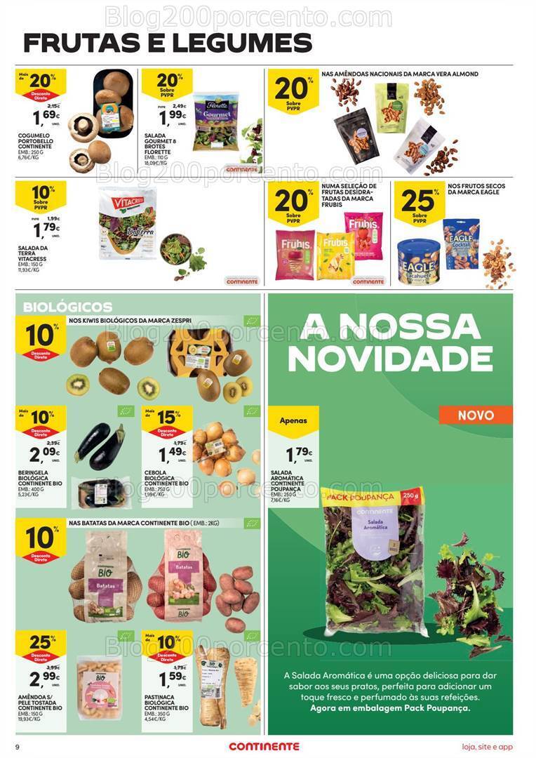 Antevisão Folheto CONTINENTE Promoções de 5 a 11 março
