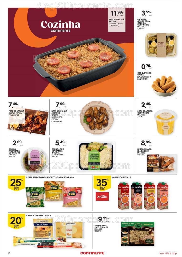 Antevisão Folheto CONTINENTE Promoções de 5 a 11 setembro