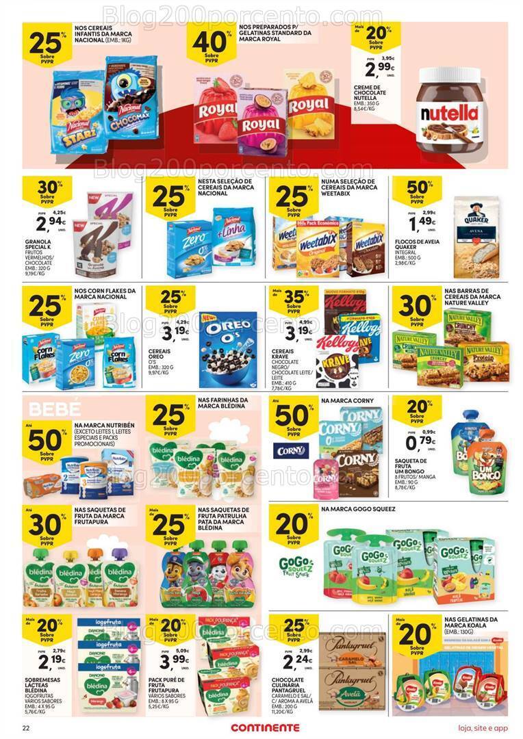 Antevisão Folheto CONTINENTE Promoções de 5 a 11 setembro