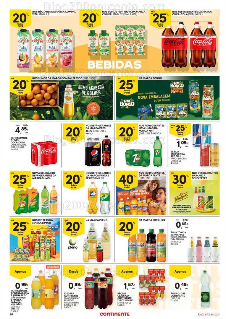 Antevisão Folheto CONTINENTE Promoções de 5 a 11 setembro