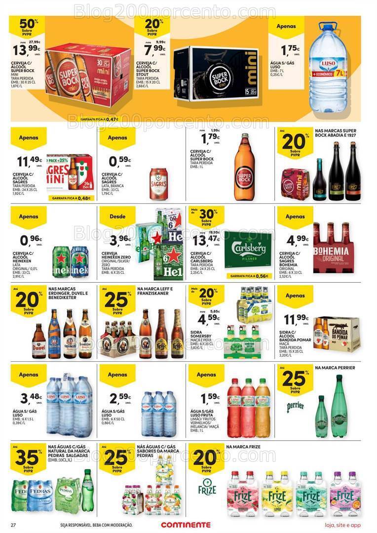 Antevisão Folheto CONTINENTE Promoções de 5 a 11 setembro