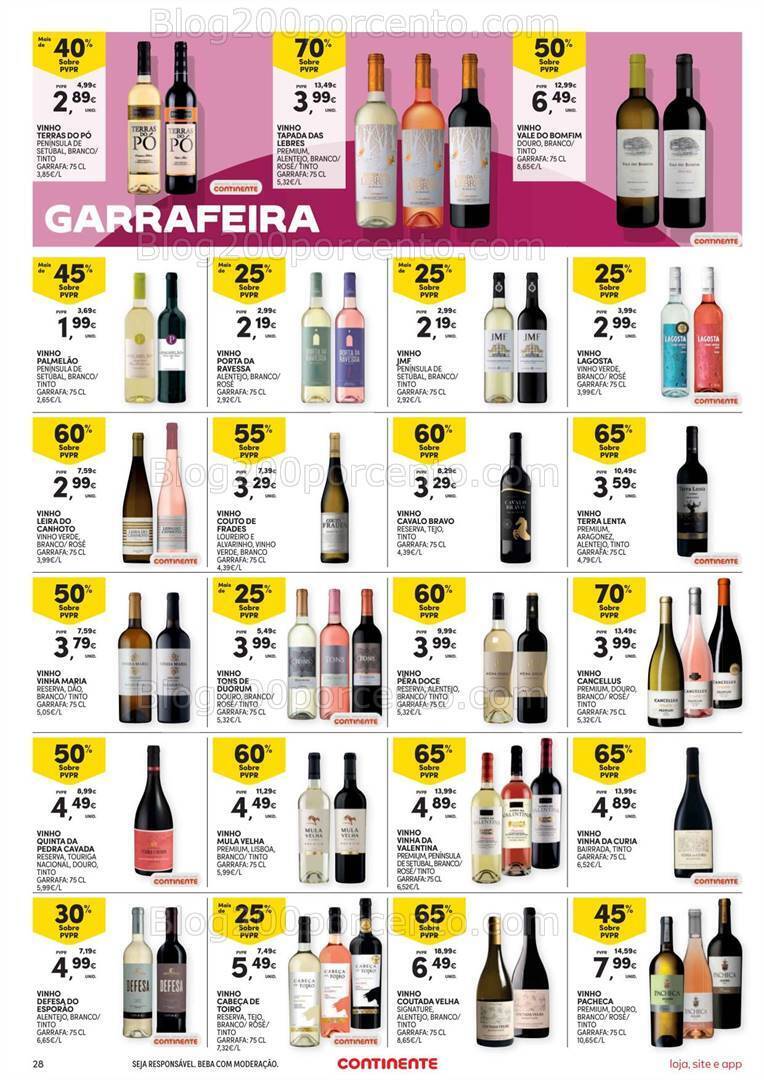 Antevisão Folheto CONTINENTE Promoções de 5 a 11 setembro