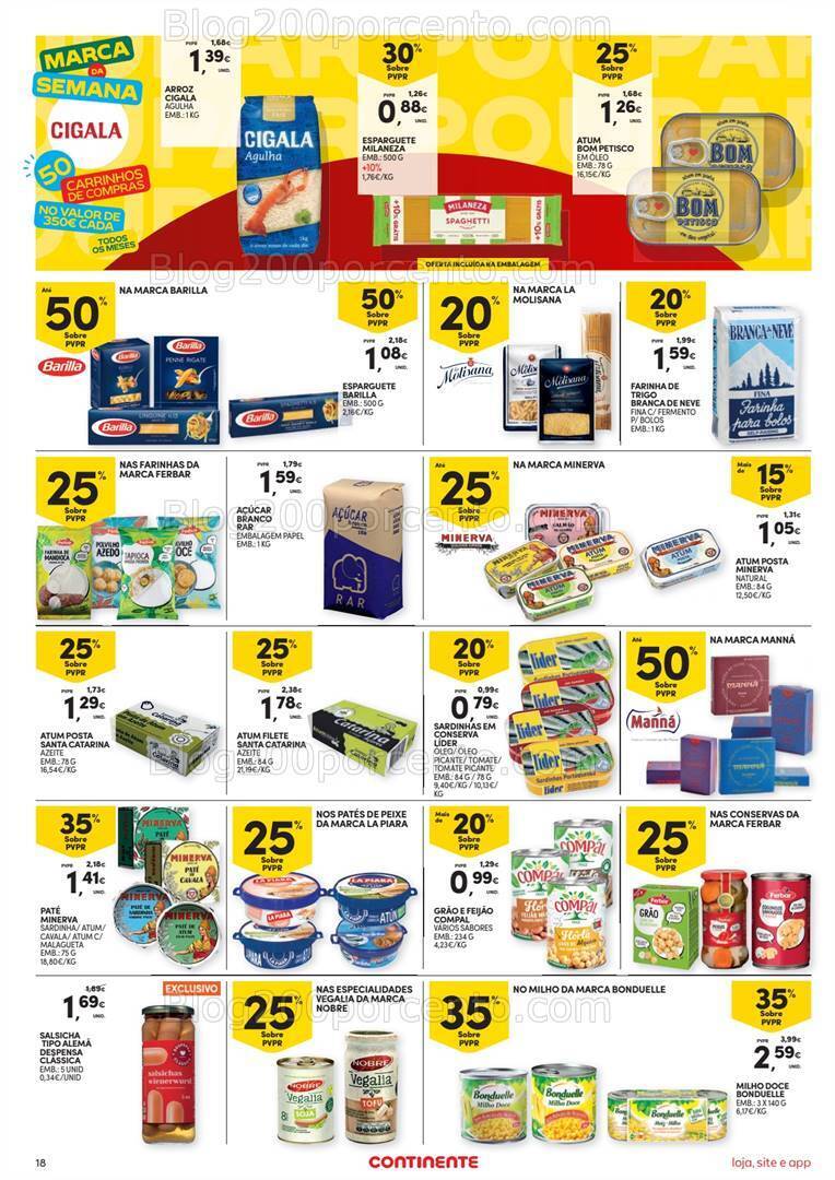 Antevisão Folheto CONTINENTE Promoções de 5 a 8 janeiro
