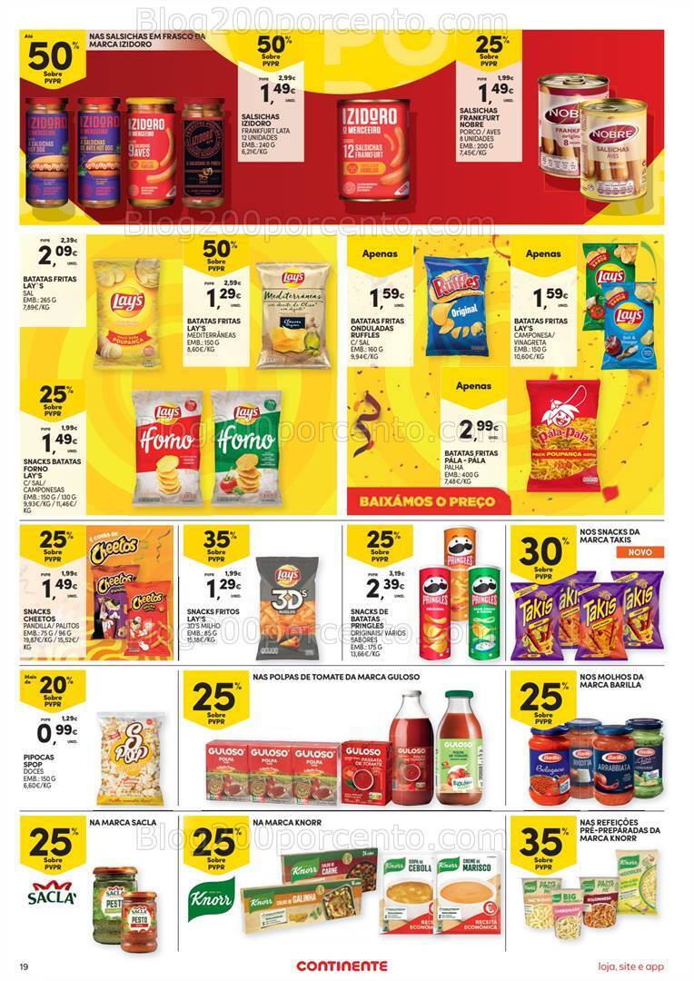 Antevisão Folheto CONTINENTE Promoções de 5 a 8 janeiro