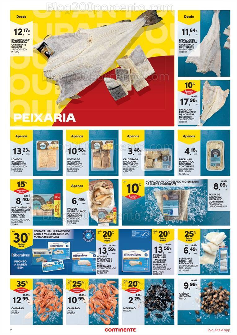 Antevisão Folheto CONTINENTE Promoções de 5 a 8 janeiro
