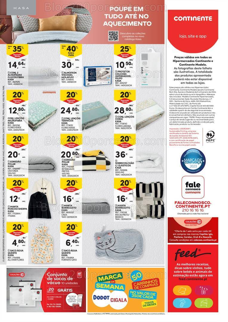 Antevisão Folheto CONTINENTE Bazar Promoções de 5 a 8 janeiro