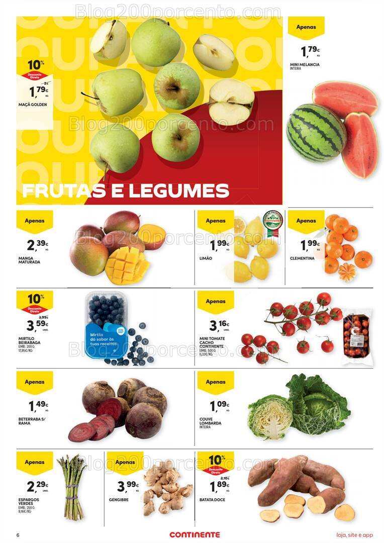 Antevisão Folheto CONTINENTE Promoções de 5 a 8 janeiro