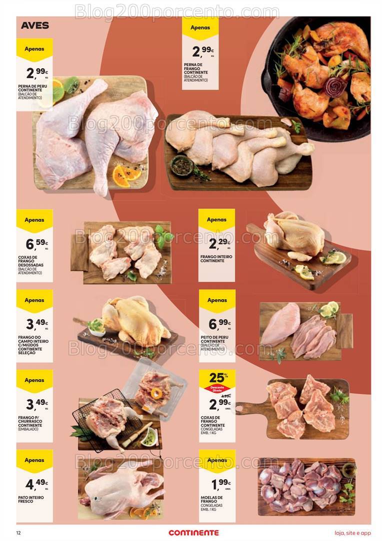 Antevisão Folheto CONTINENTE Promoções de 6 a 12 agosto