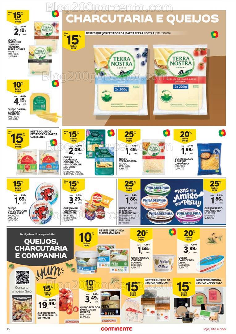 Antevisão Folheto CONTINENTE Promoções de 6 a 12 agosto