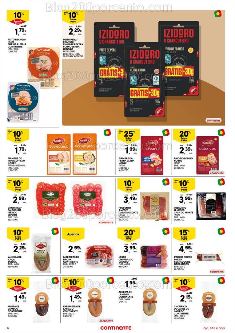 Antevisão Folheto CONTINENTE Promoções de 6 a 12 agosto