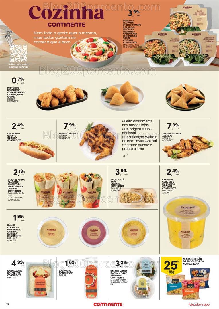 Antevisão Folheto CONTINENTE Promoções de 6 a 12 agosto