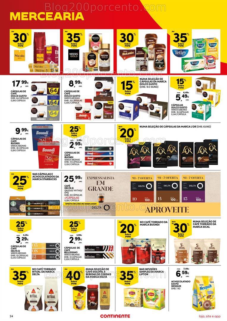 Antevisão Folheto CONTINENTE Promoções de 6 a 12 agosto