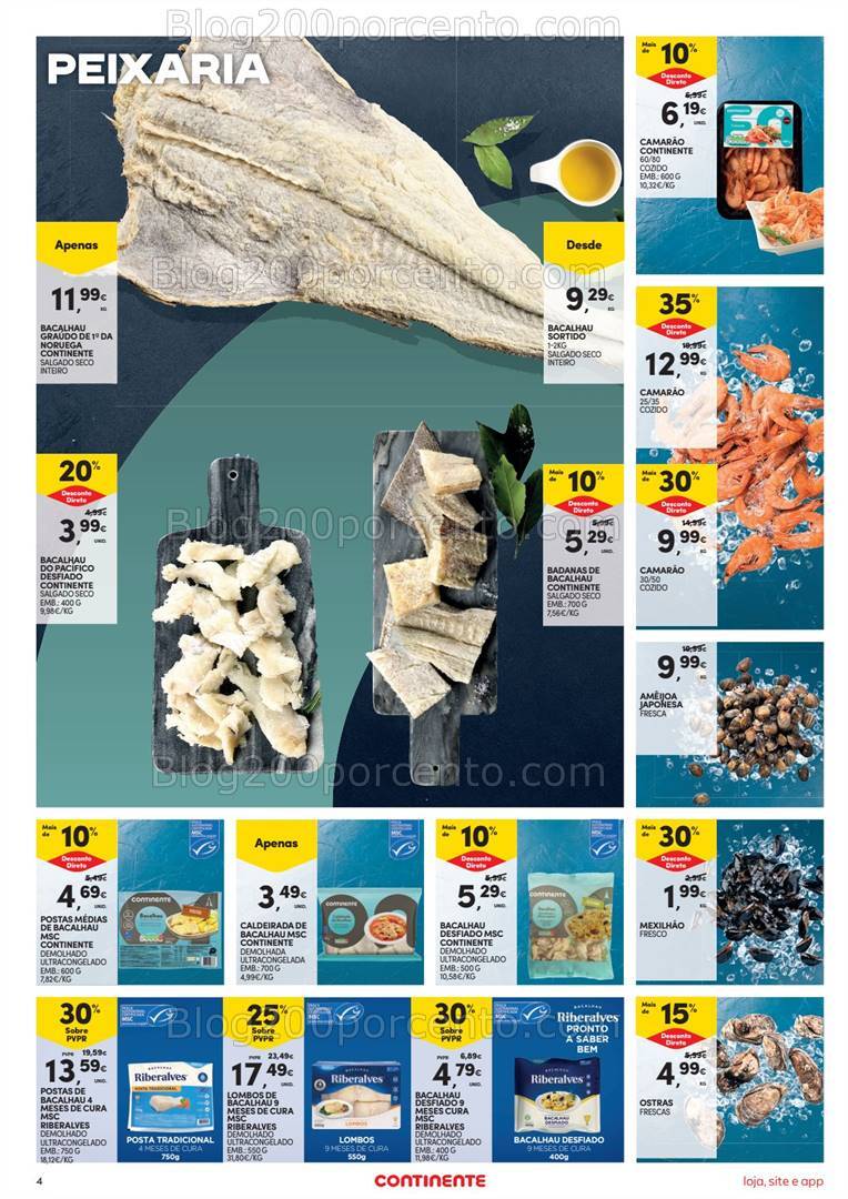 Antevisão Folheto CONTINENTE Promoções de 6 a 12 agosto