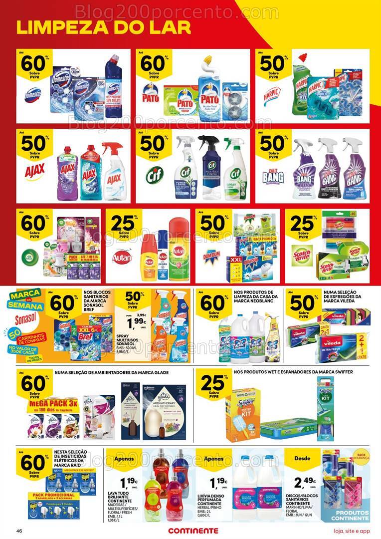 Antevisão Folheto CONTINENTE Promoções de 6 a 12 agosto