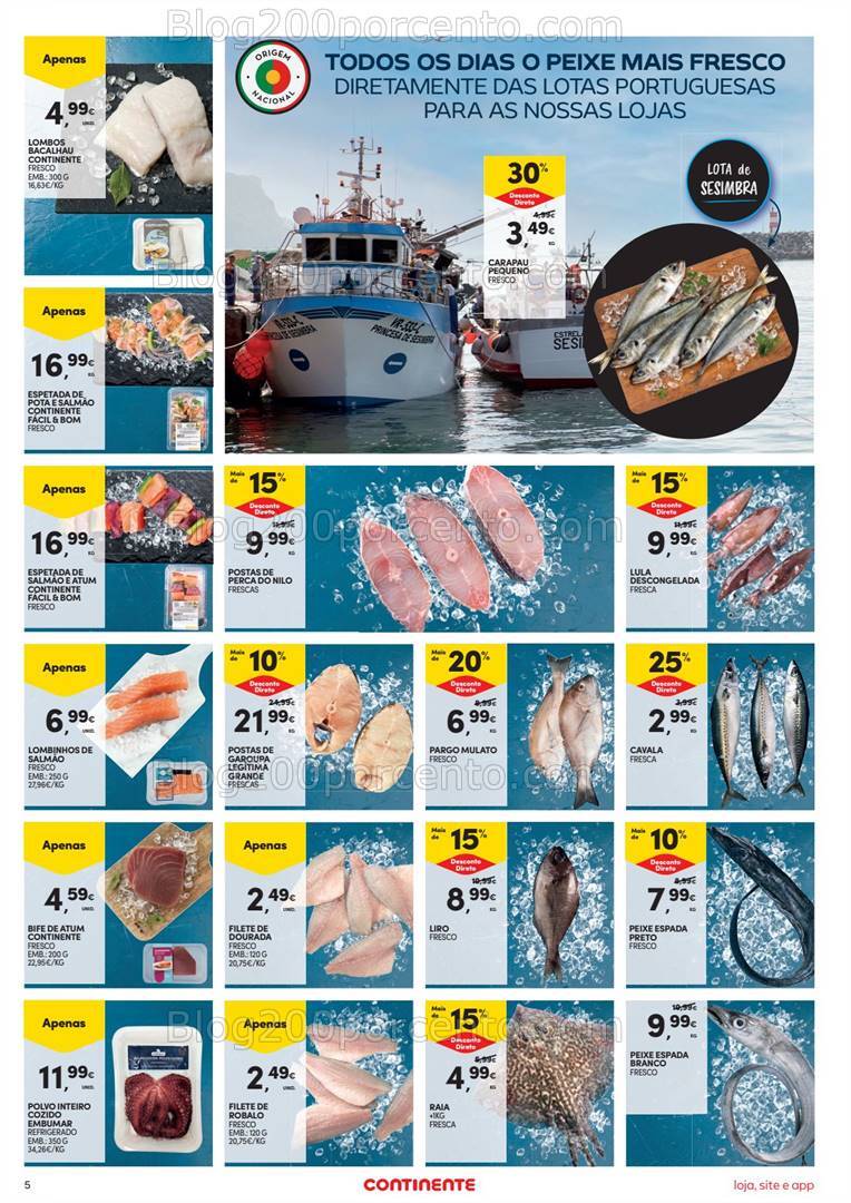 Antevisão Folheto CONTINENTE Promoções de 6 a 12 agosto