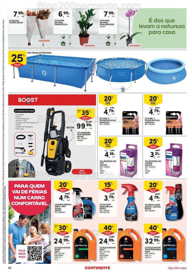 Antevisão Folheto CONTINENTE Bazar Promoções de 6 a 12 agosto