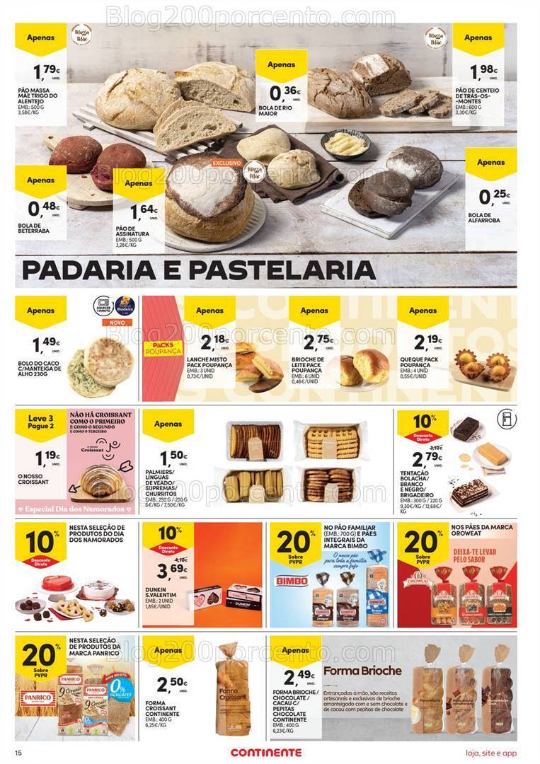 Antevisão Folheto CONTINENTE Promoções de 6 a 12 fevereiro