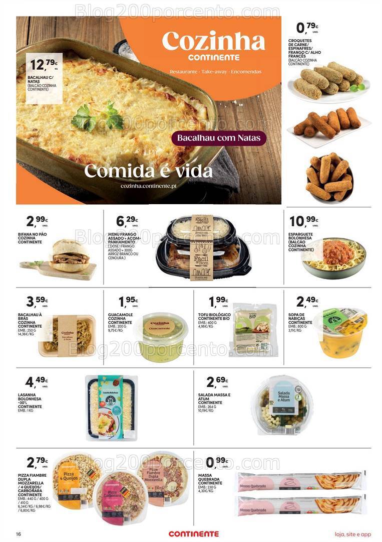 Antevisão Folheto CONTINENTE Promoções de 6 a 12 fevereiro