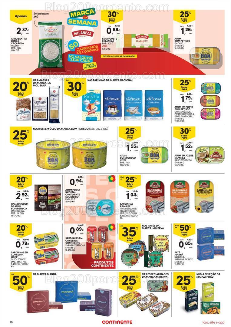 Antevisão Folheto CONTINENTE Promoções de 6 a 12 fevereiro