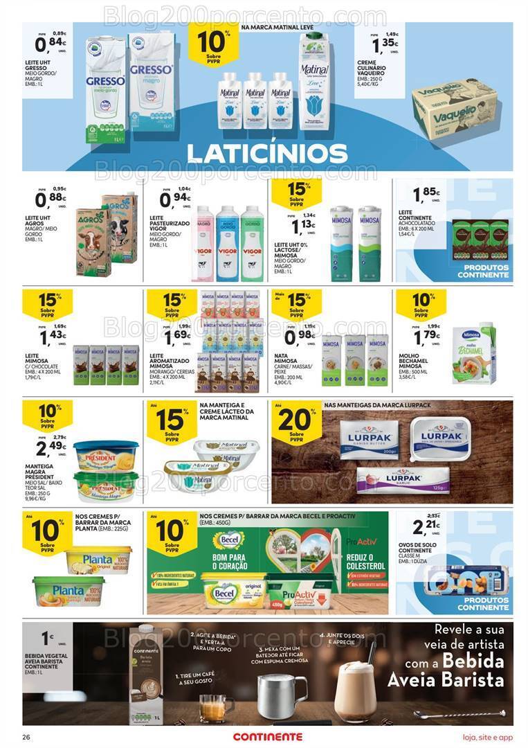Antevisão Folheto CONTINENTE Promoções de 6 a 12 fevereiro