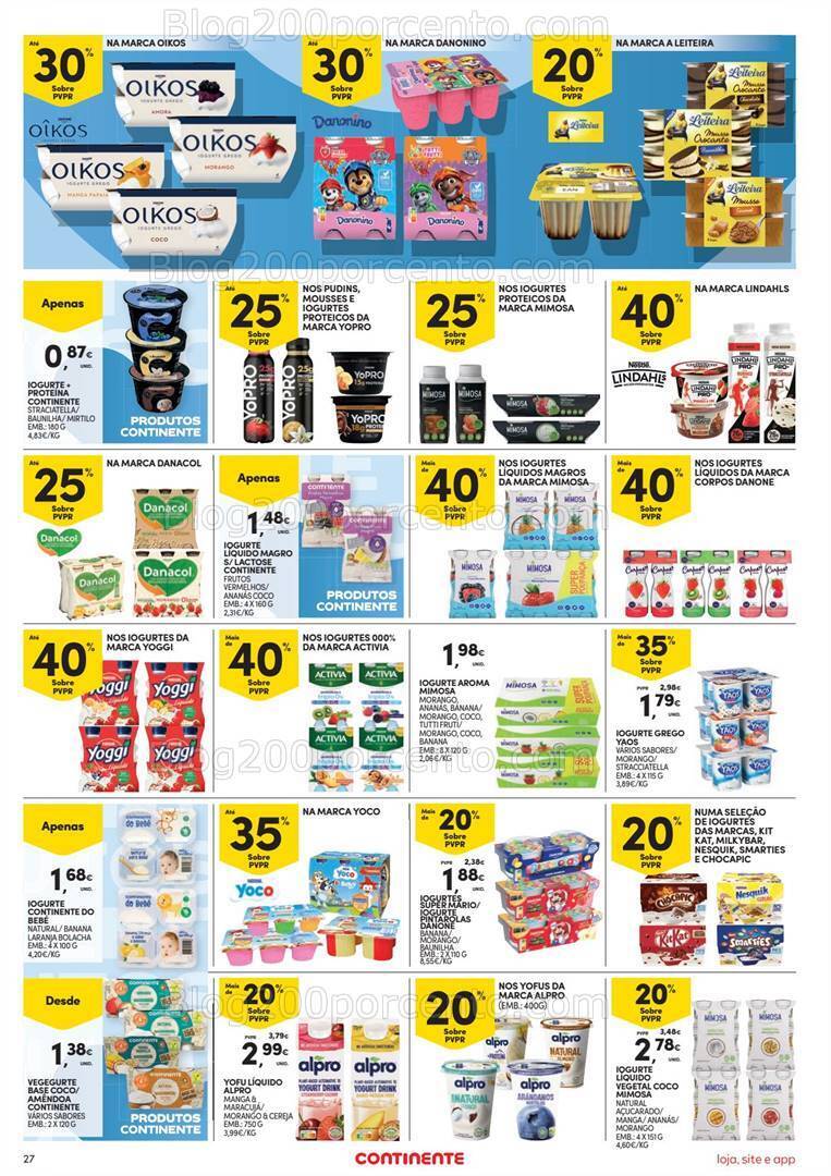 Antevisão Folheto CONTINENTE Promoções de 6 a 12 fevereiro