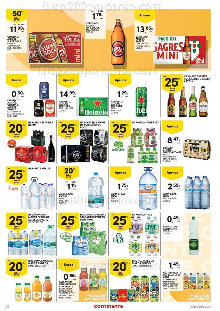 Antevisão Folheto CONTINENTE Promoções de 6 a 12 fevereiro